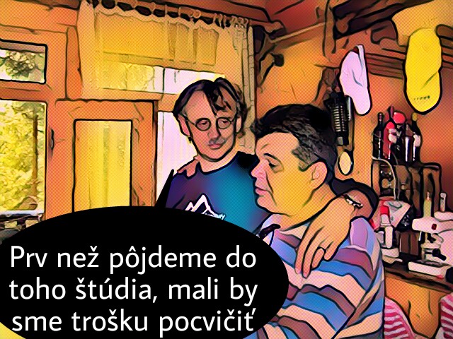 1. Komix / Nahrávanie CD Tunel